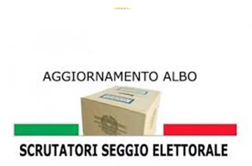 Aggiornamento albo delle persone idonee all'ufficio di scrutatore di seggio elettorale