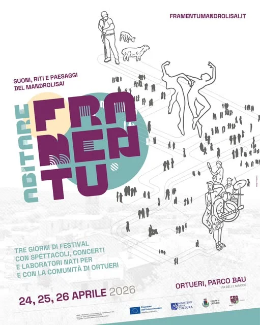 FESTIVAL ABITARE FRAMENTU | Presentazione degli artisti ospiti - INVITO ALLA COMUNITA' - Sala Consiliare 11.04.2026 h. 17:00