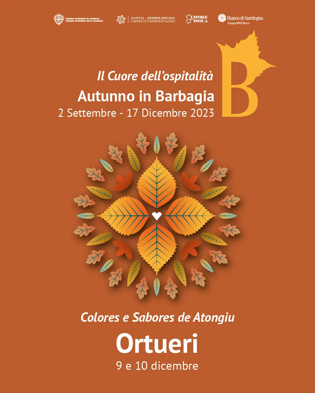 Colores e Sabores de Atongiu 2023 - Autunno in Barbagia a Ortueri