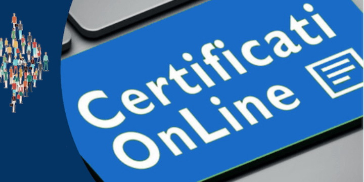 Certificati anagrafici online e gratuiti per i cittadini