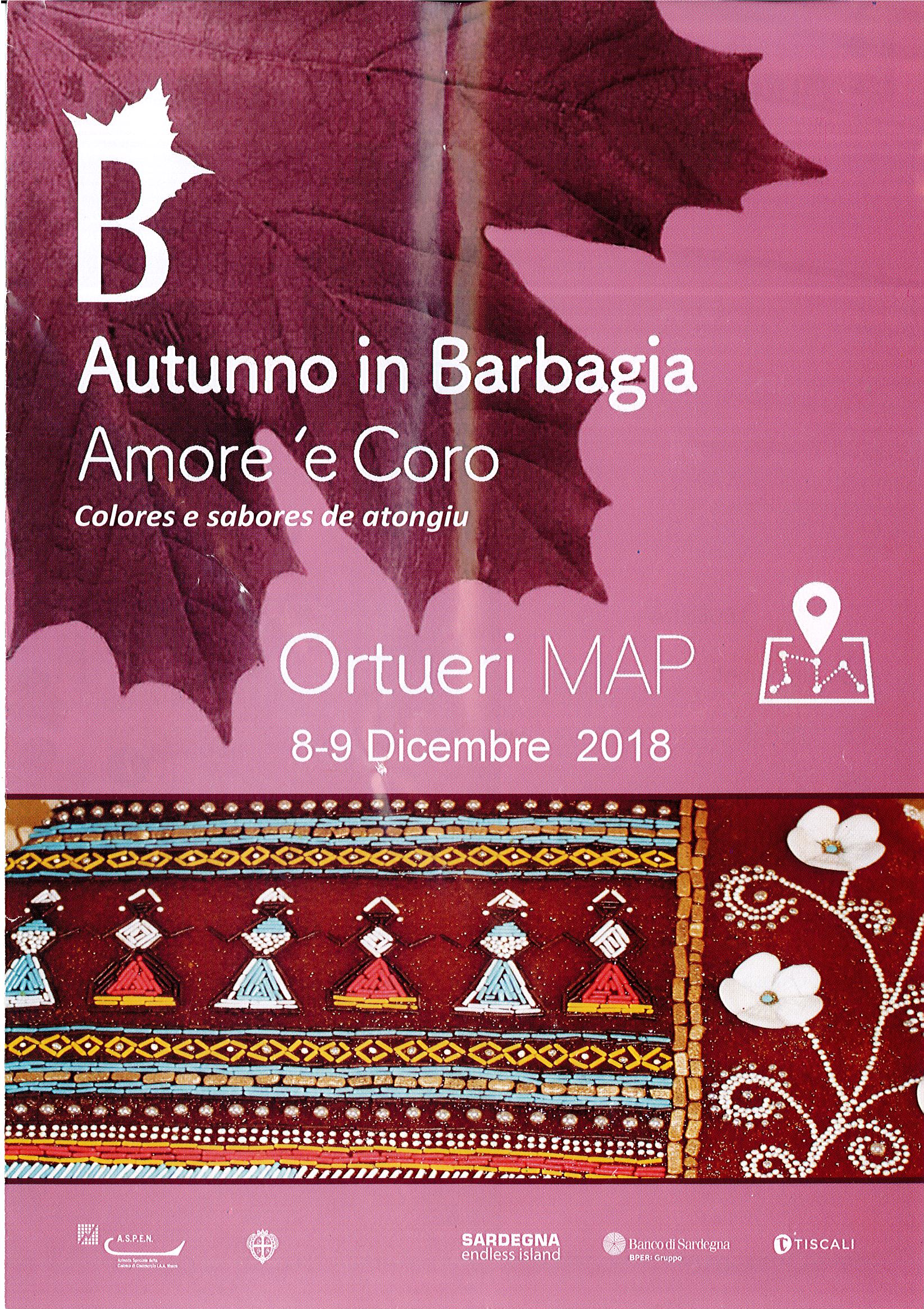 AUTUNNO IN BARBAGIA 2018 - SABORES E COLORES DE ATONGIU